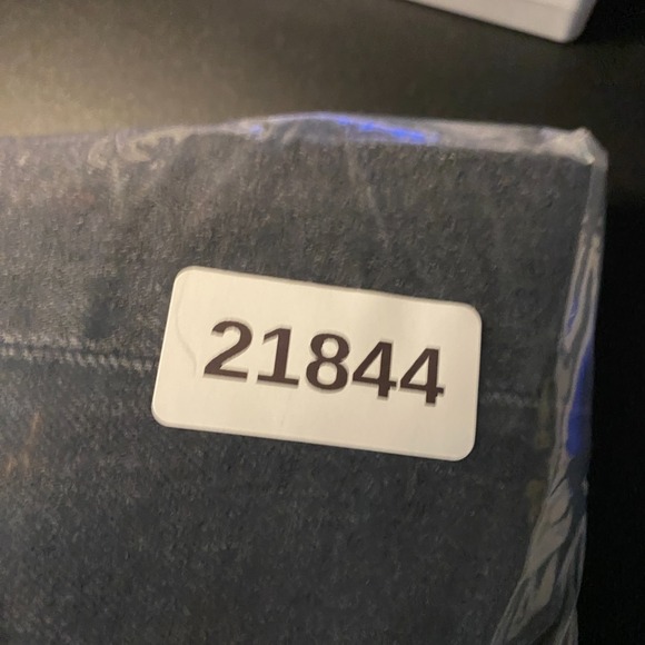 Spanx Barrel Leg Jeans Plus size 1X Stretch Denim Black High Rise 21593R - Picture 8 of 8